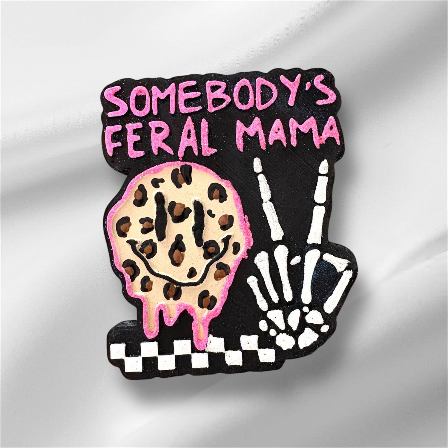 Feral Mama Car Freshie, Scent: Strawberry Poundcake
