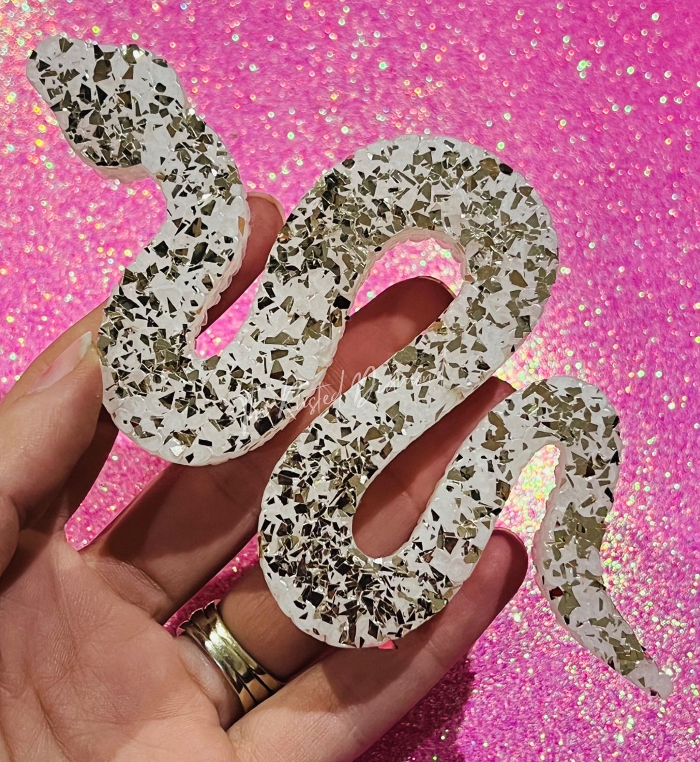 Snake Premium Car Freshener with Aroma Beads