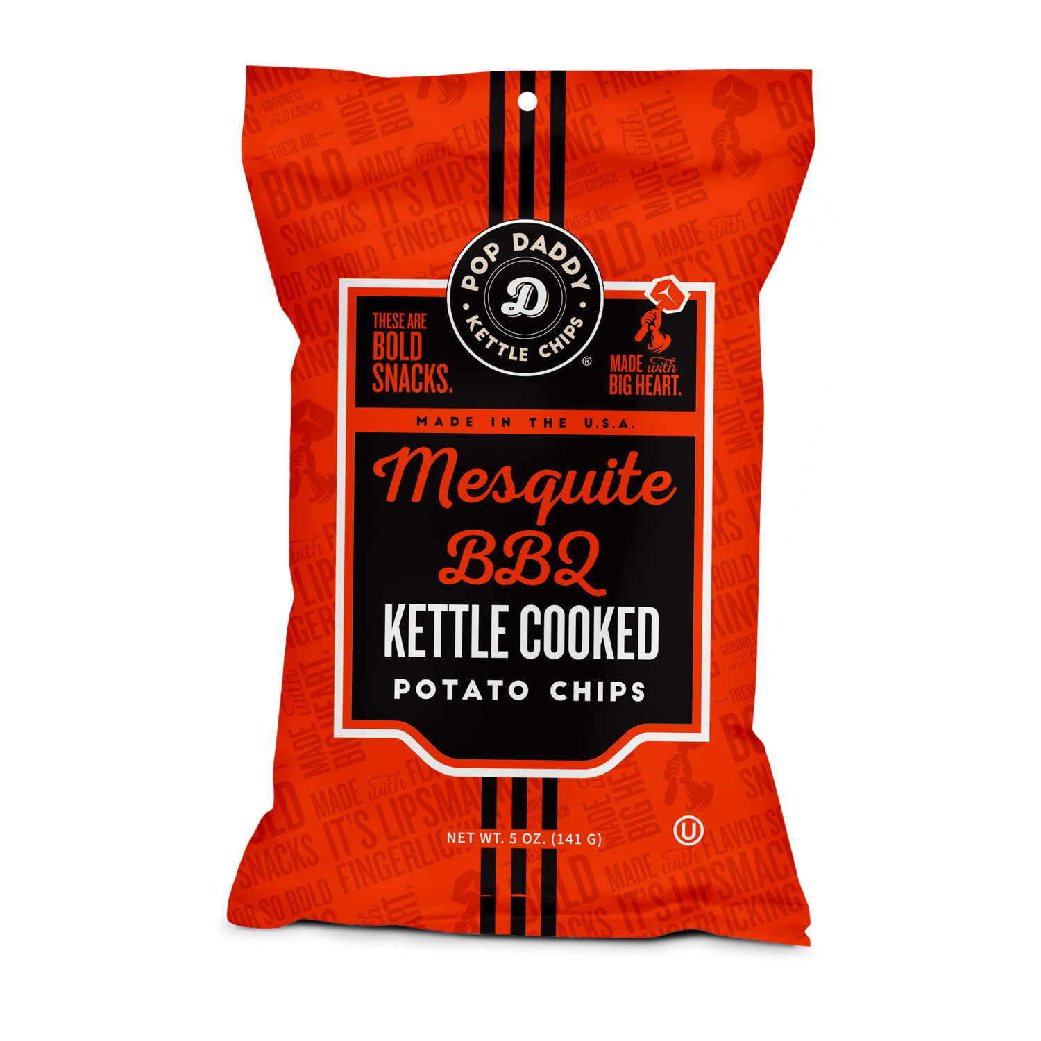 Mesquite BBQ Kettle Cooked Potato Chips 5.0 oz