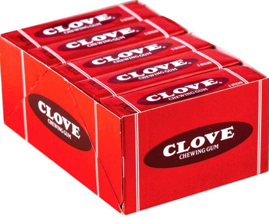 Nostalgic Chewing Gum 🎙️ “CLOVE” Retro Packaging 20ct