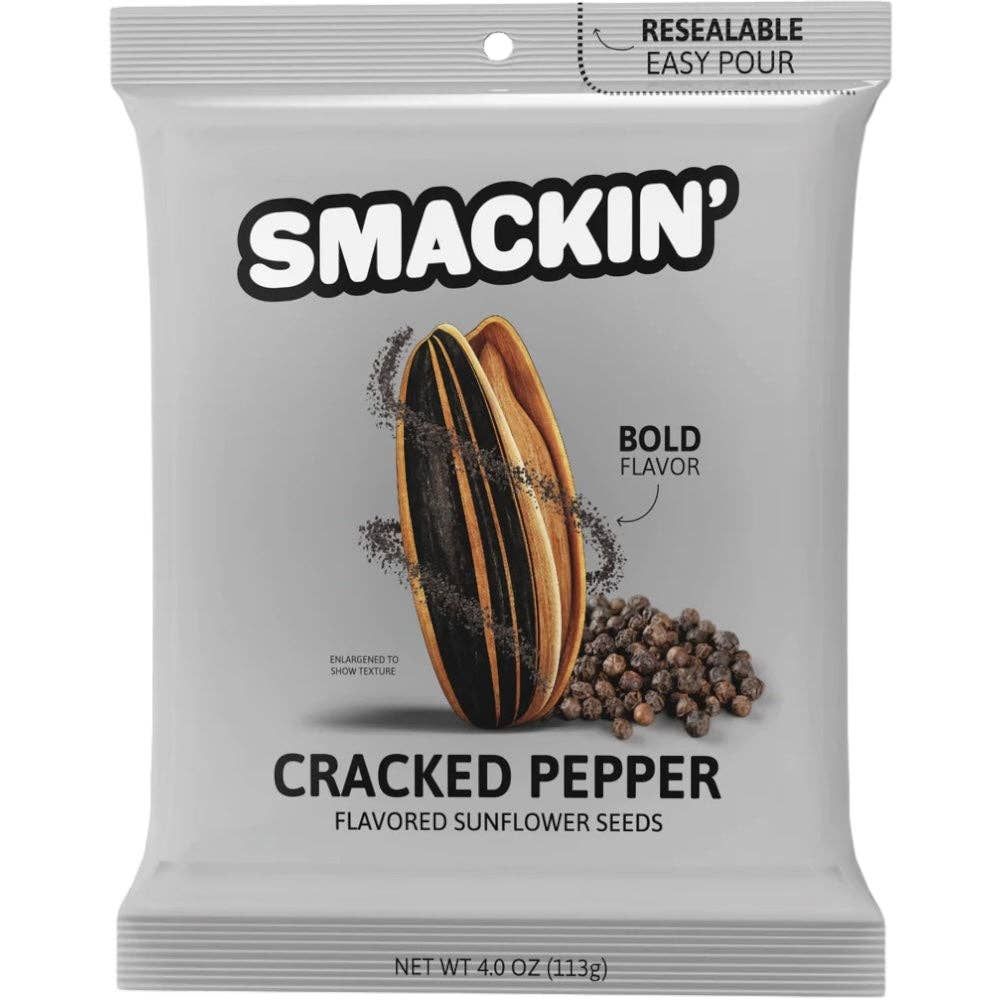 Smackin&#39; Seeds Cracked Pepper 4 oz