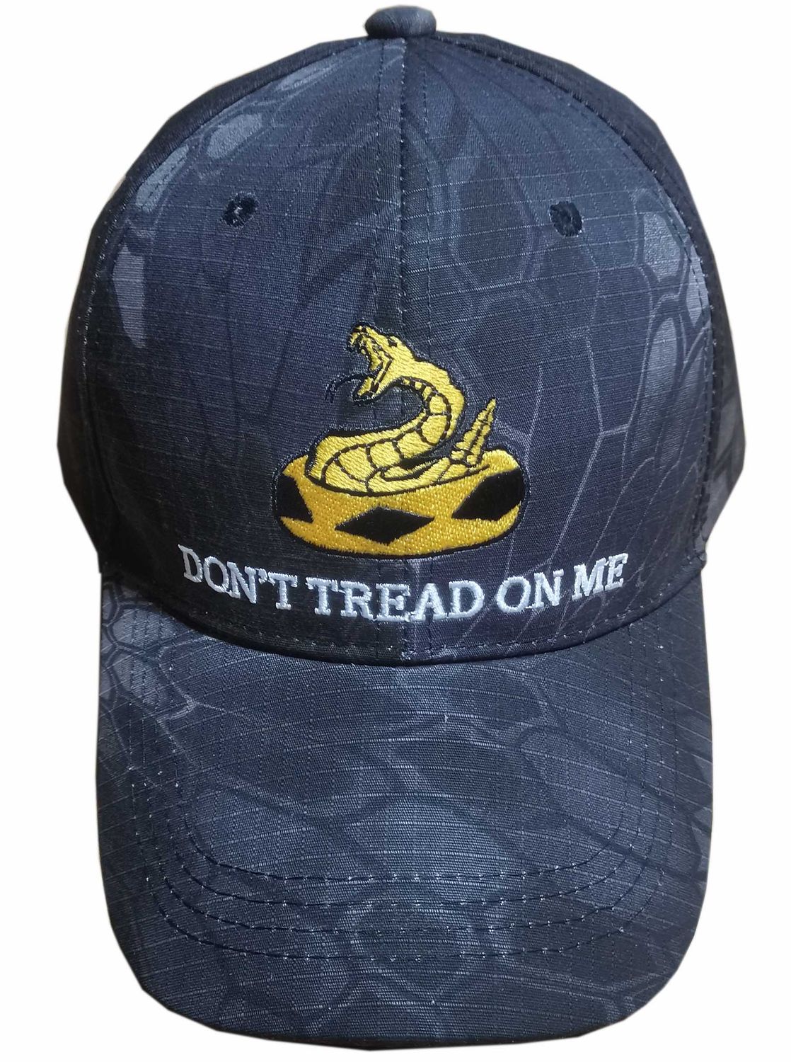 Don&#39;t Tread On Me Hat (Black Boa Camo)