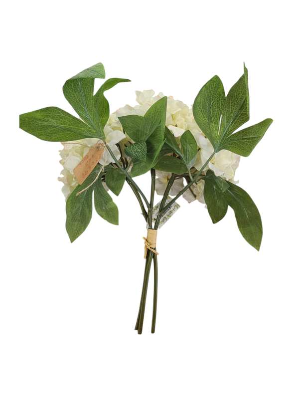 WHITE FLOWER ARTIFICIAL DECO