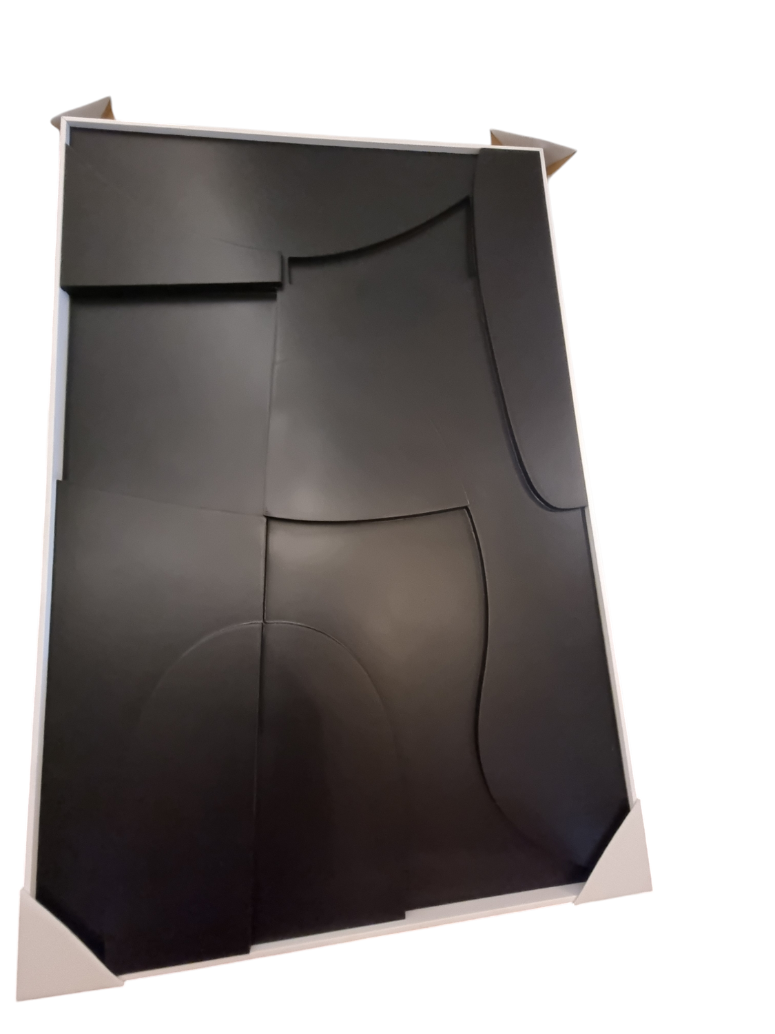 BLACK SQUARED ACCENT FRAMED