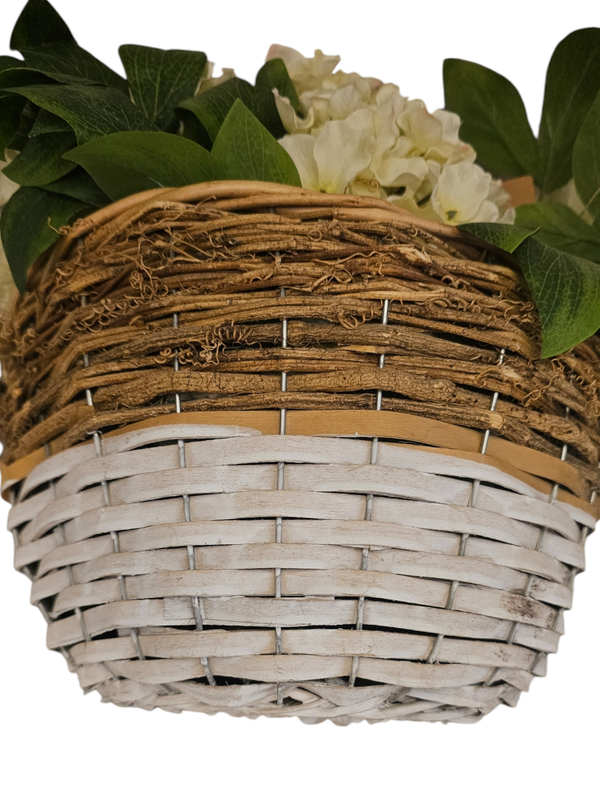 WHITE LININGS BASKET