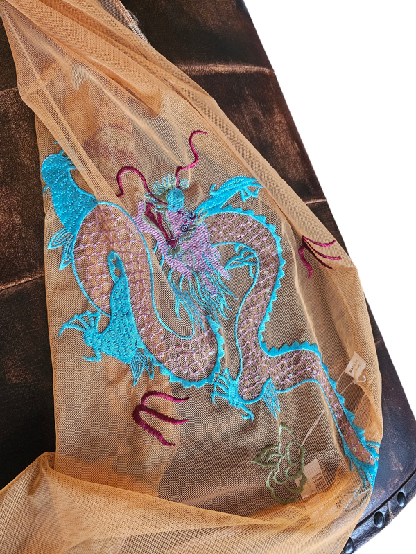 YELLOW SCARF HANDMADE