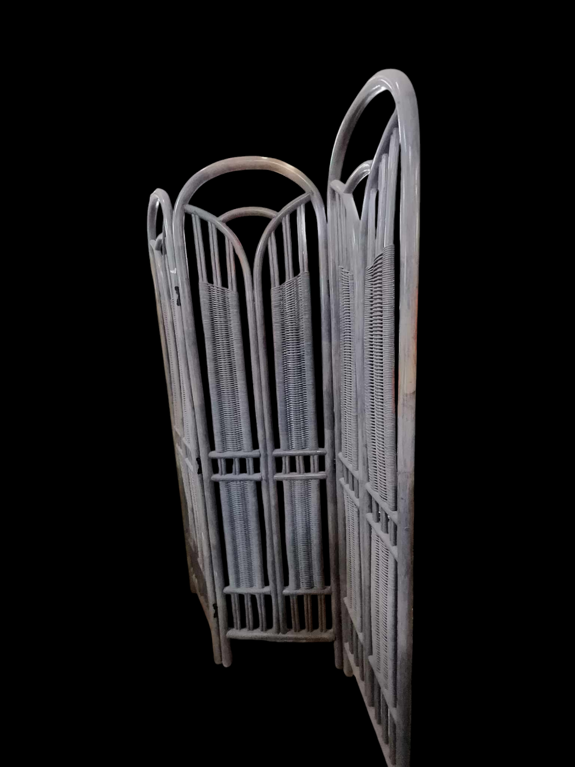 GRAY DIVIDER SCREEN DOOR