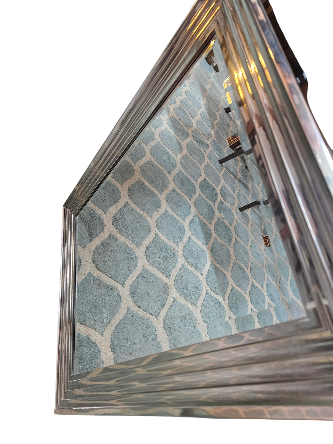 SILVER EDGE HALF MIRROR