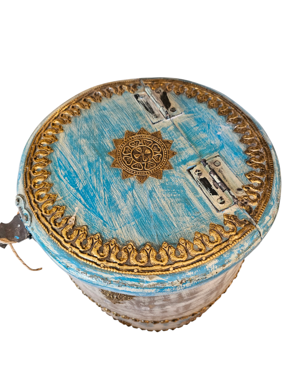 HAND DRAWN DRUM STOOL