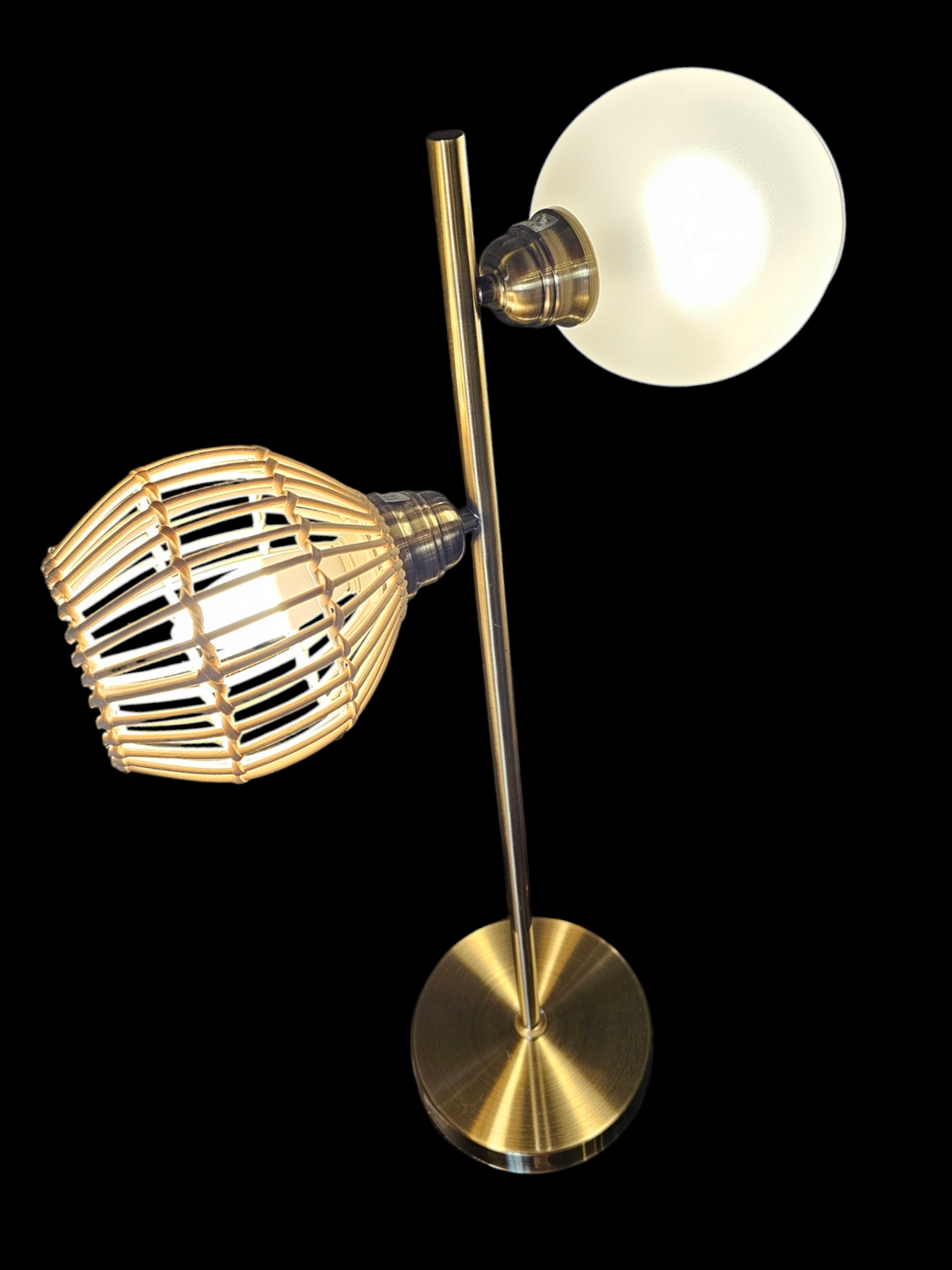 STELLAN RATTAN TABLE LAMP 72CM
