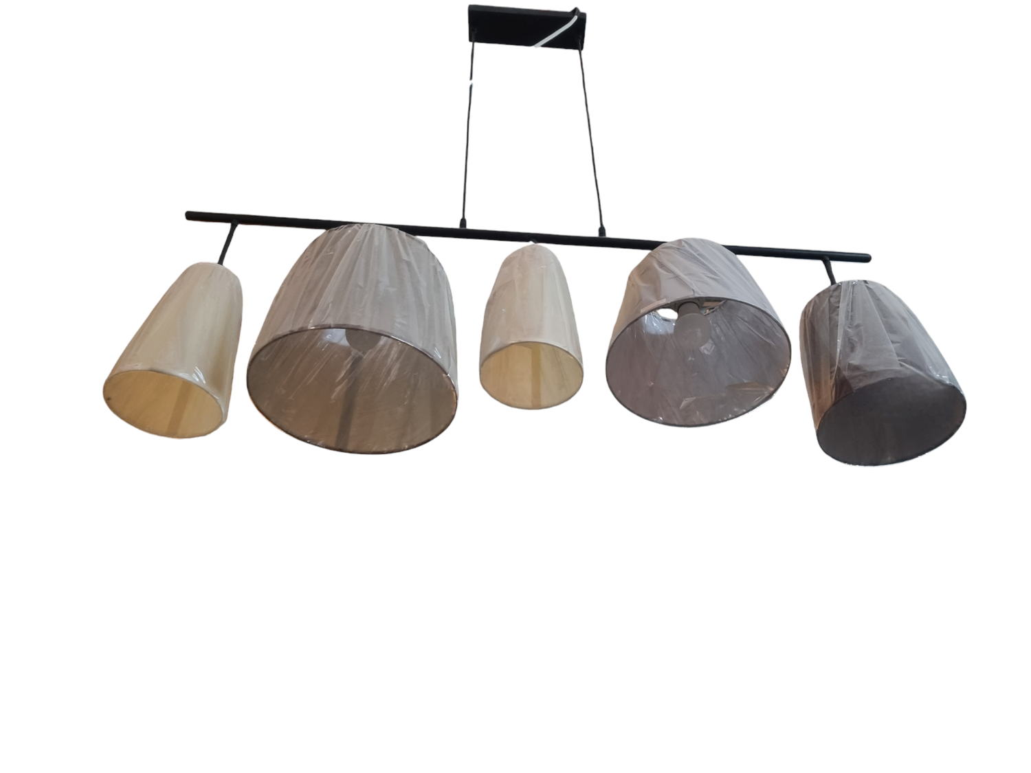 HANGING LAMPSHADE STYLE CHANDELIER