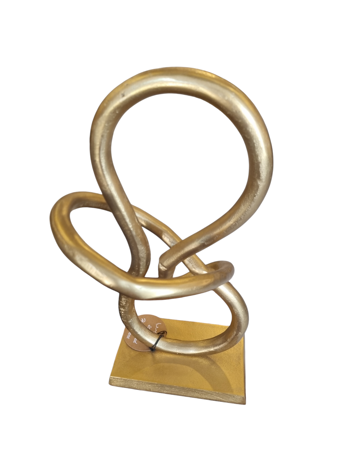 KNOT SCULPTURE SILVER / GOLD
