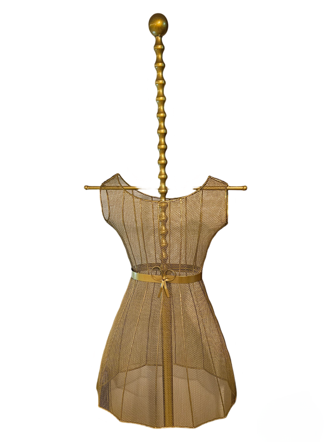 CLOTHES HANGER WIRE GOLD