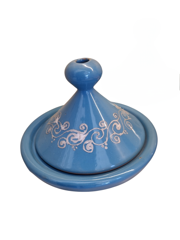 MEDIUM BLUE TAJINS