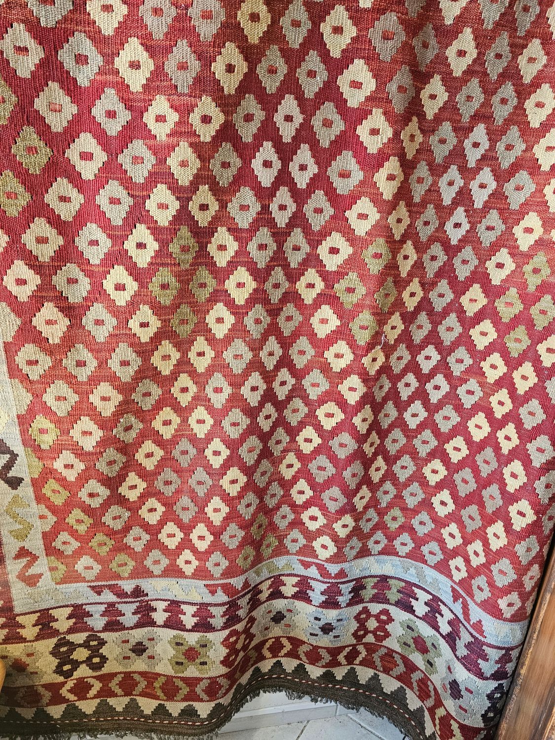 BIG CARPET BIG RED ORANGE PERSIAN