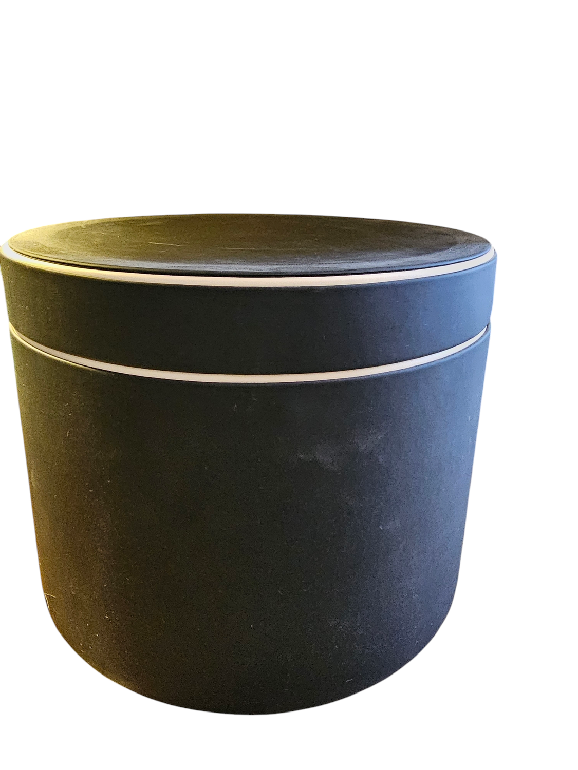 BOXES ROUND BLACK LARGE