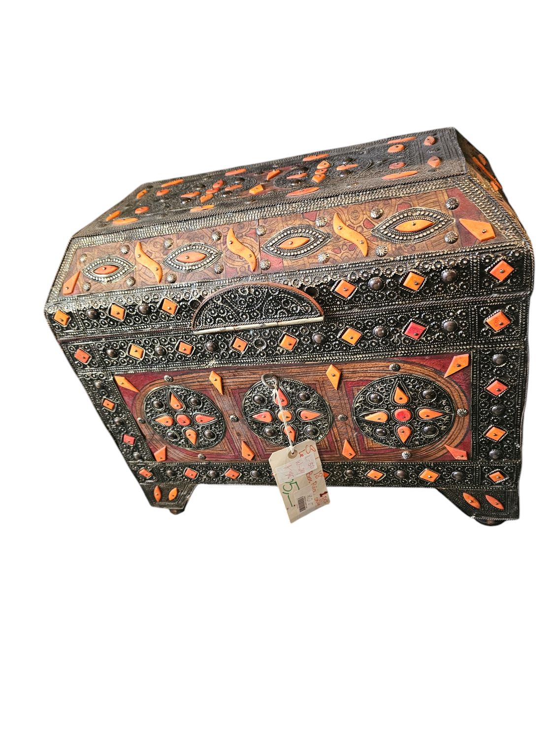 CAMEL BONE MEDIUM STORAGE BOX