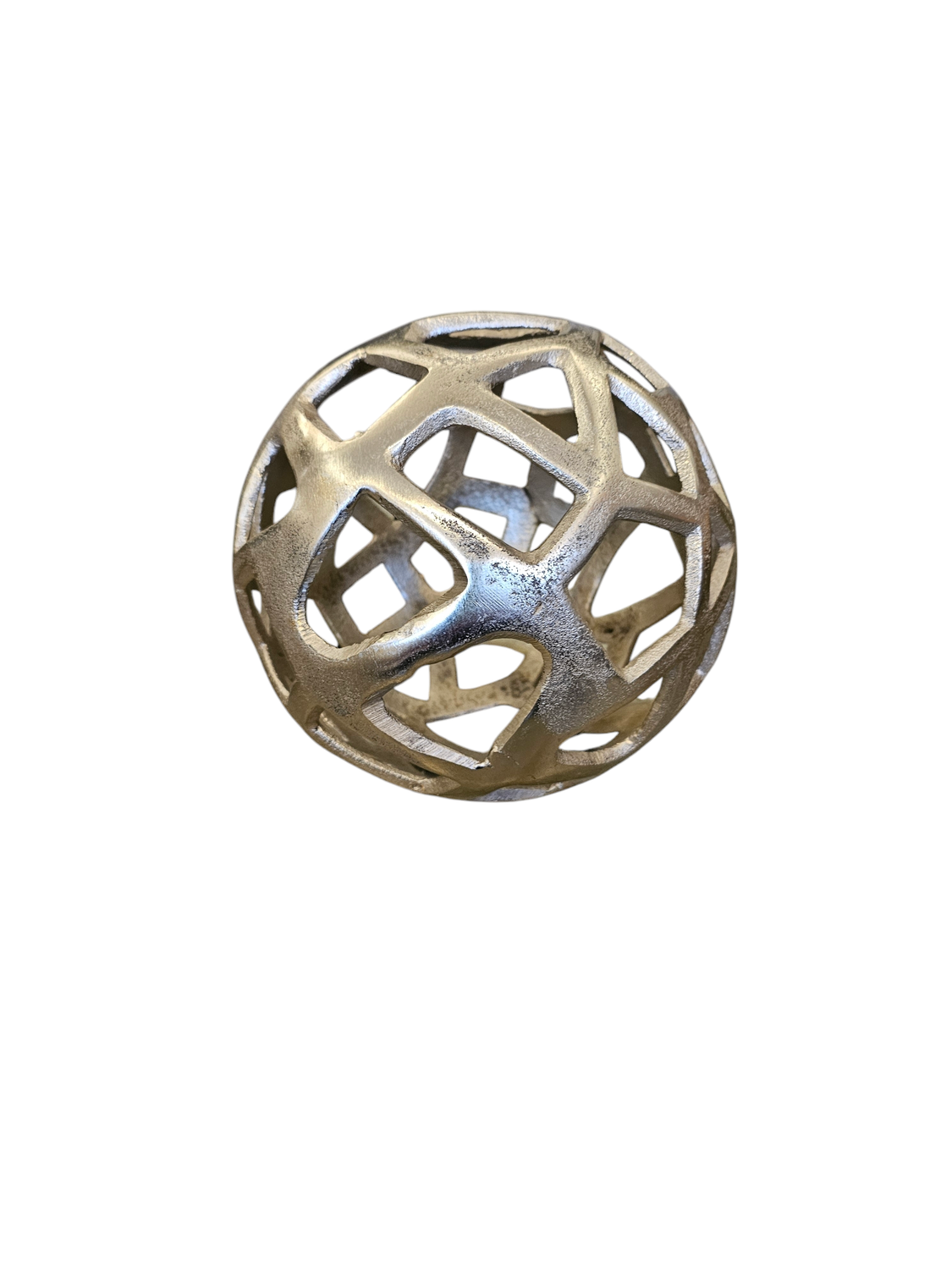 DECORATIVE WIRED STRAND GOLD BALL