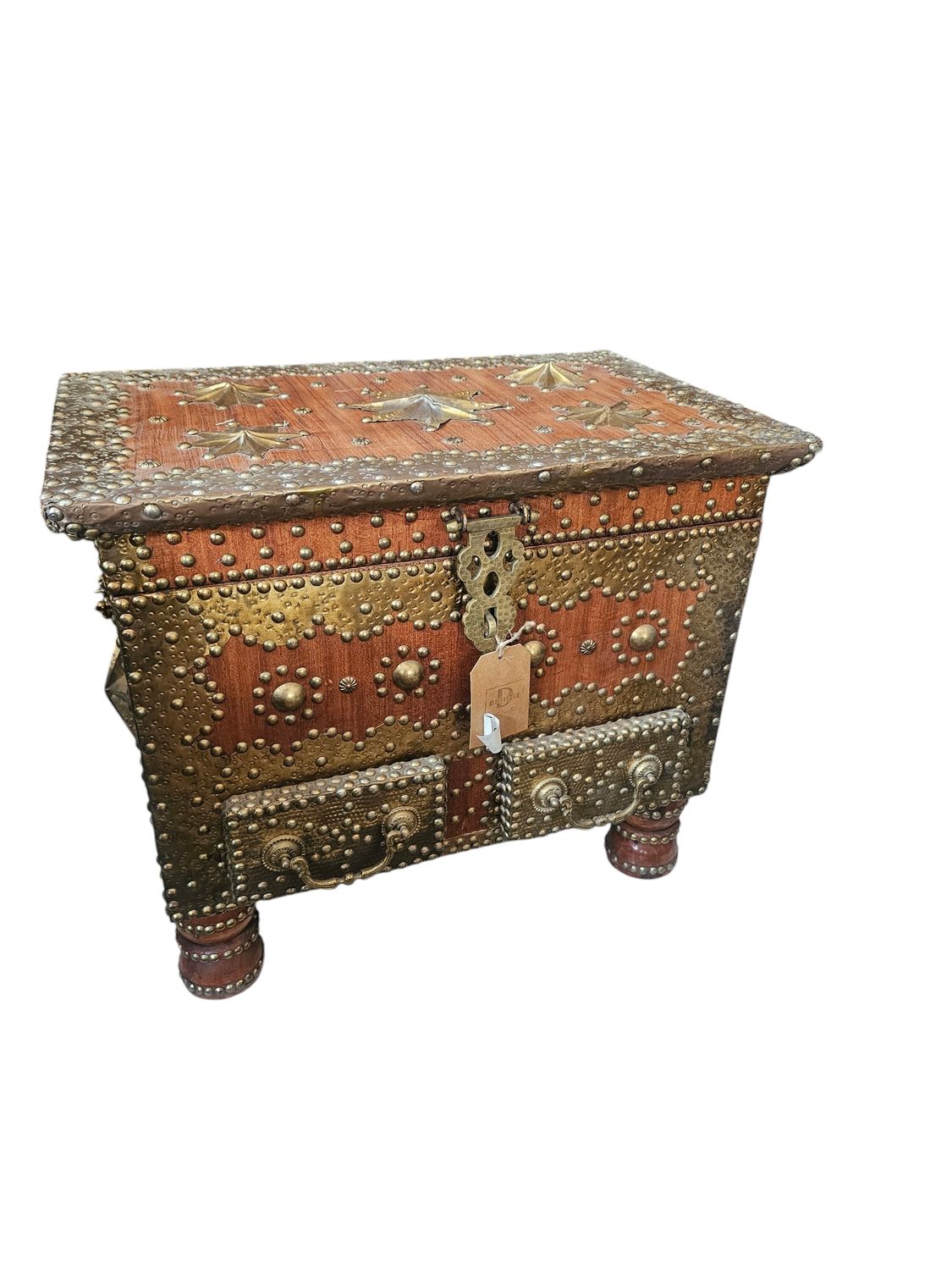 DOUBLE GOLD PLATED BUTTONS CHEST