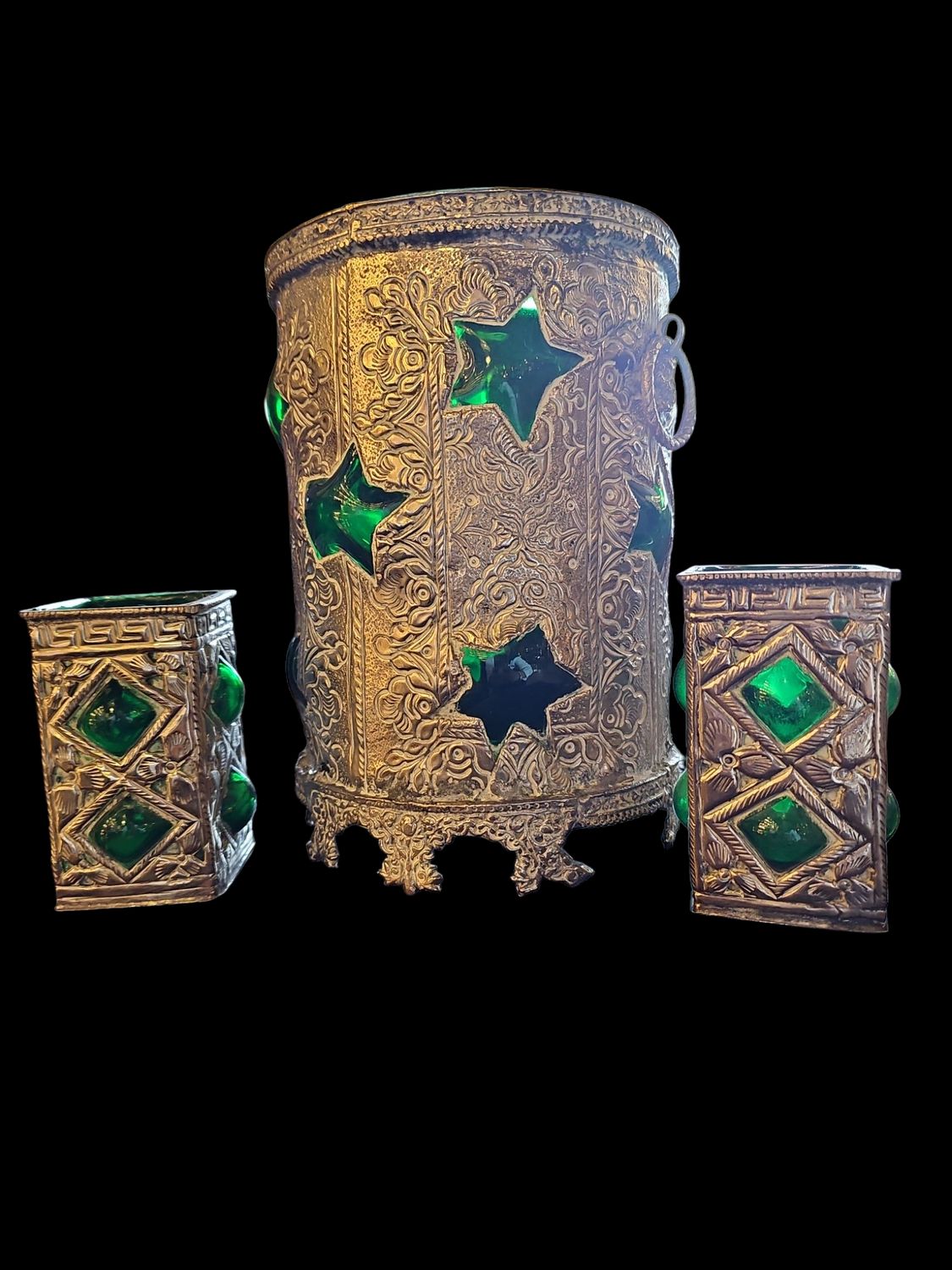 STAR GREEN BUCKET SET