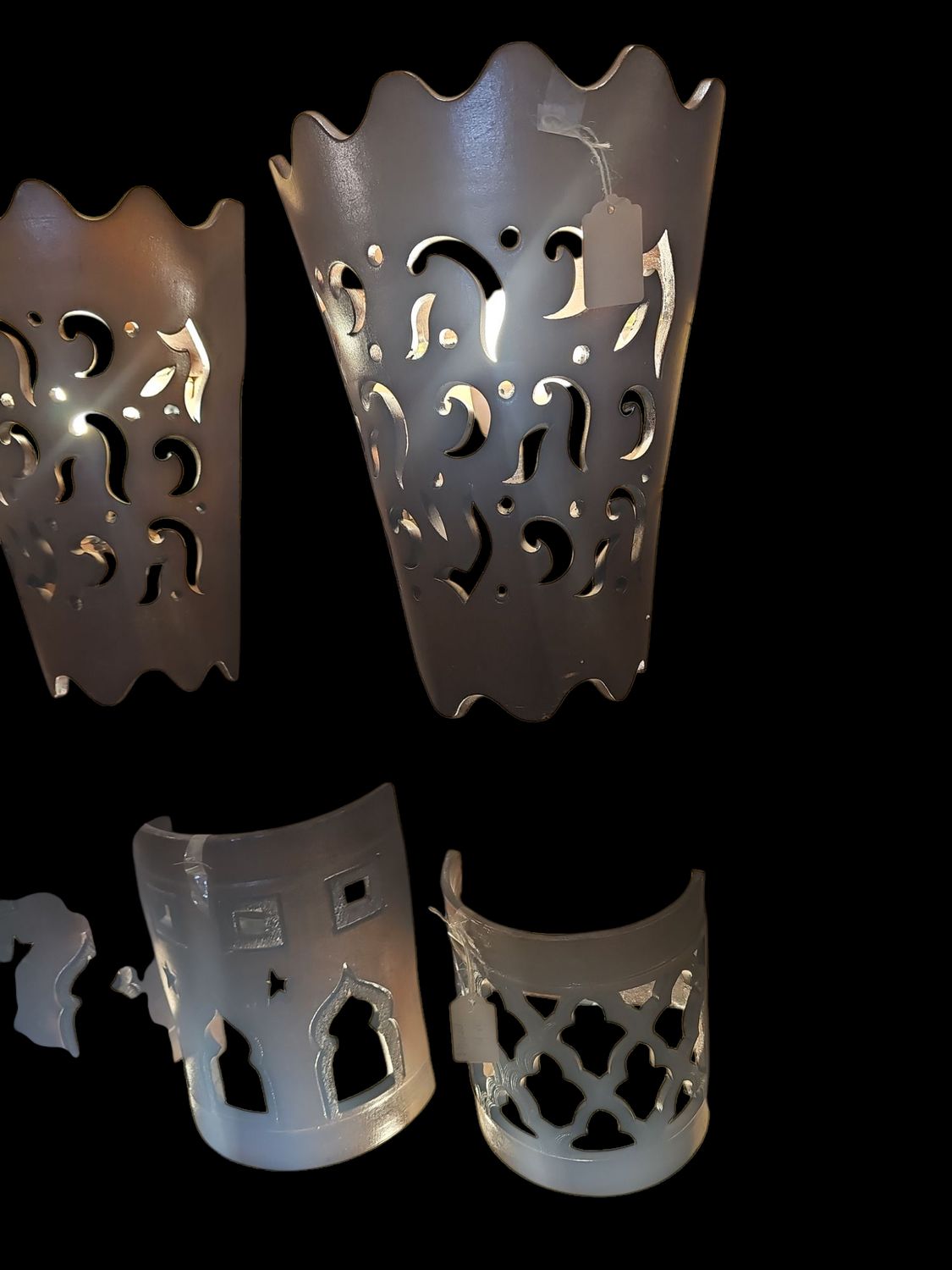 WOODEN MORROCAN LANTERN MASK