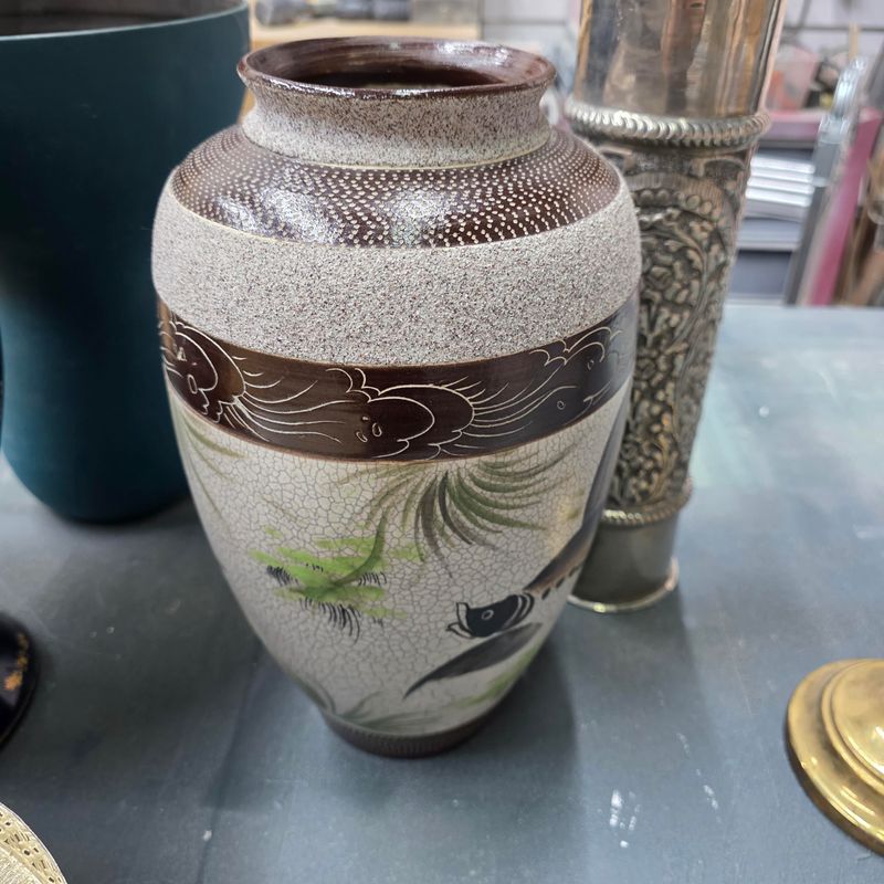 JAPANESE SATSUMA WARE VASE