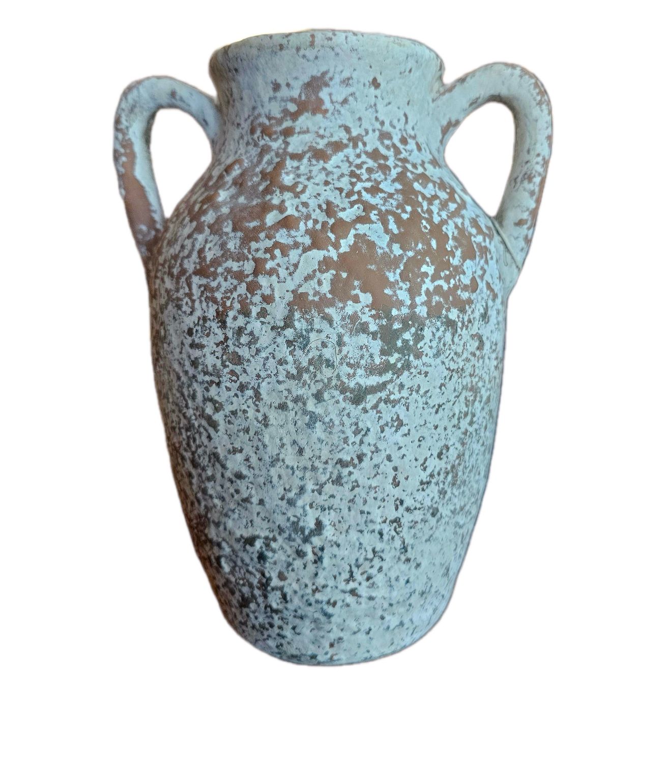 DISTRESSED JAR WITH TWO SIDE HOLDER