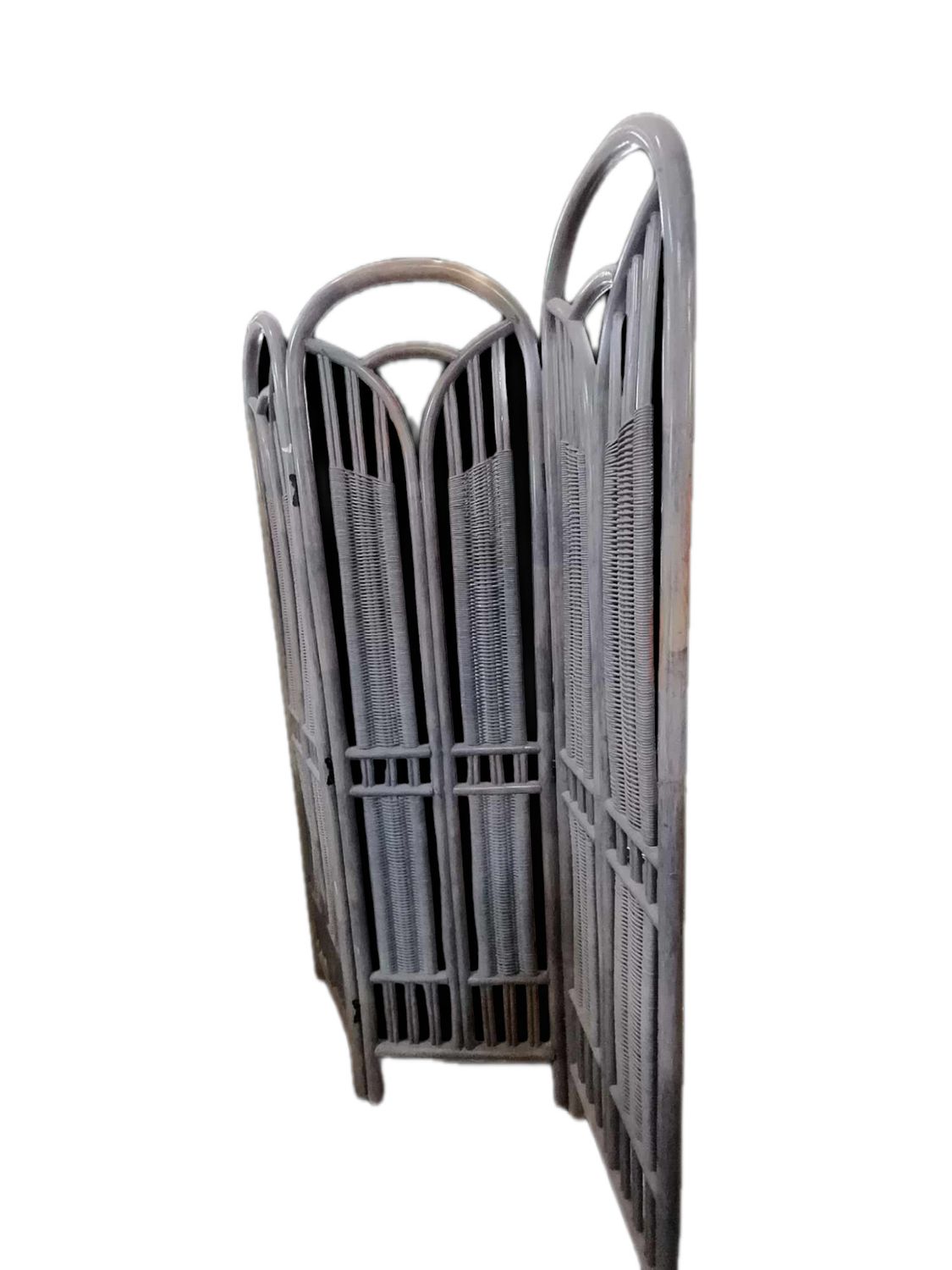 GRAY DIVIDER SCREEN DOOR