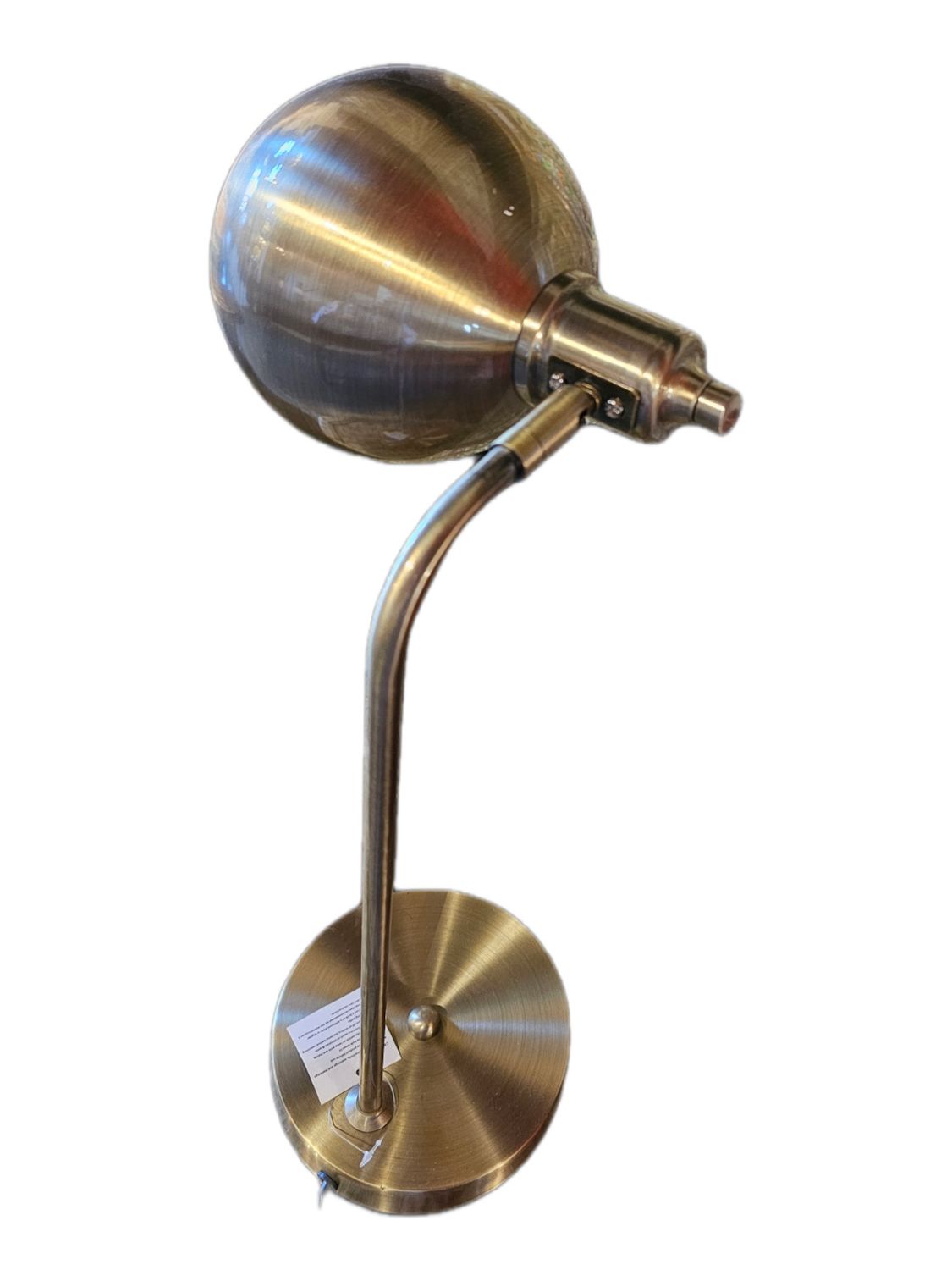GOLD STAND MOVABLE LAMPSHADE