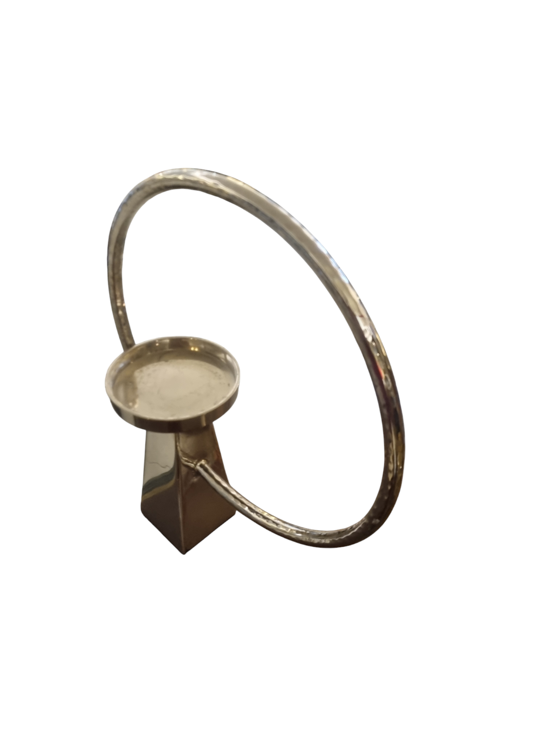 RING PILLAR HOLDER GOLD