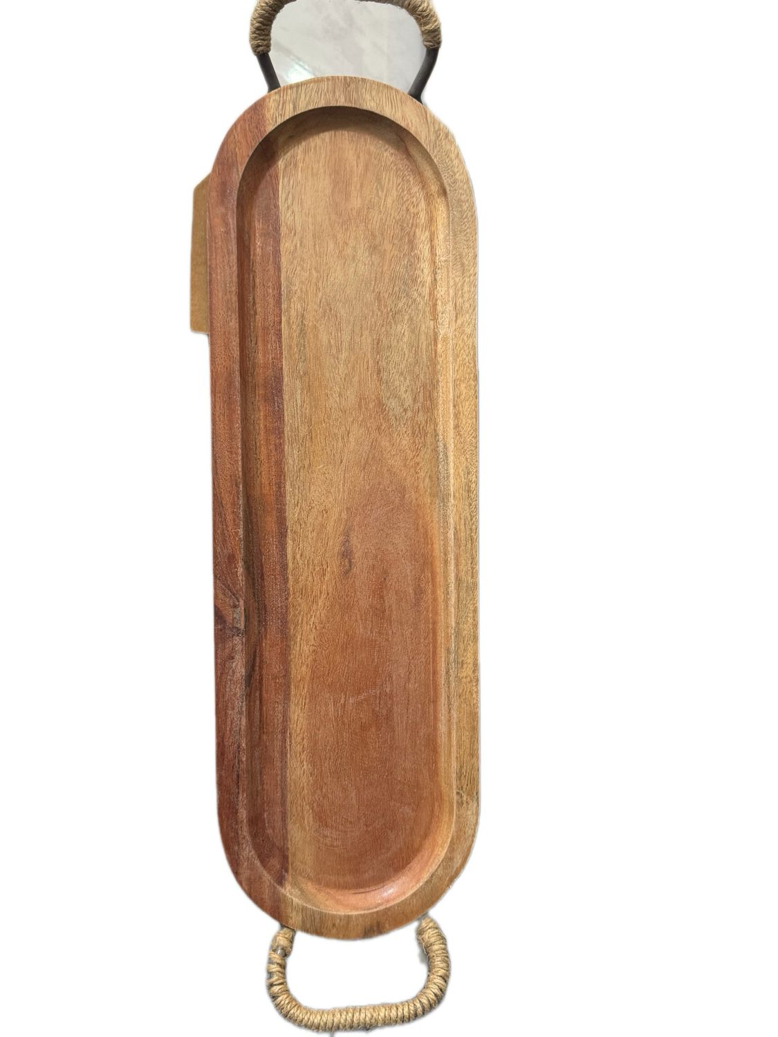 MEDIUM OBLONG WOODEN TRAY