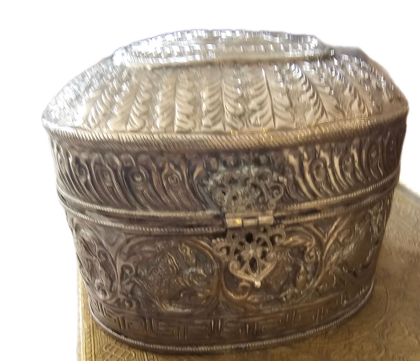 SILVER BOX JEWELRY STEEL