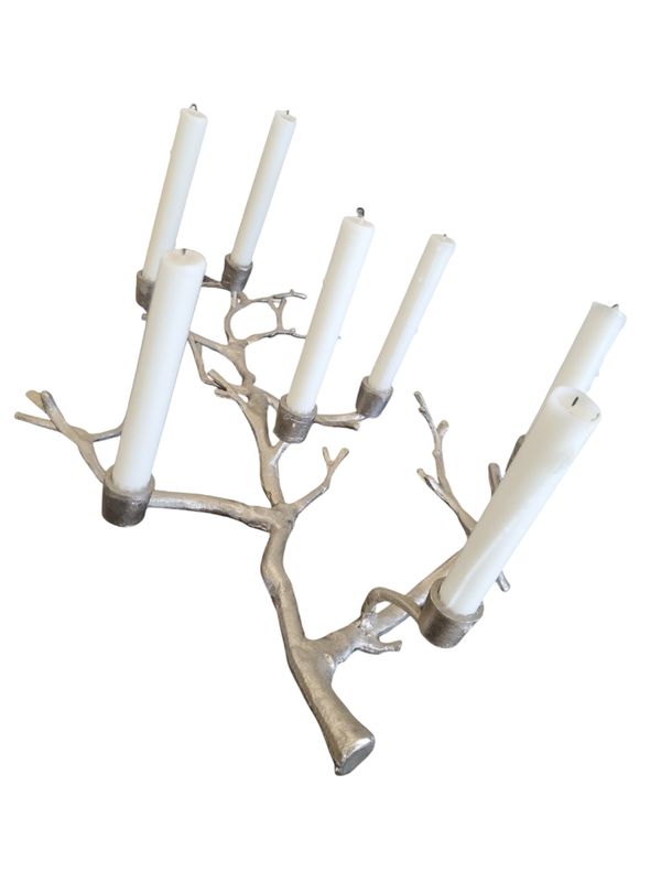 METTALIC CANDLE HOLDER