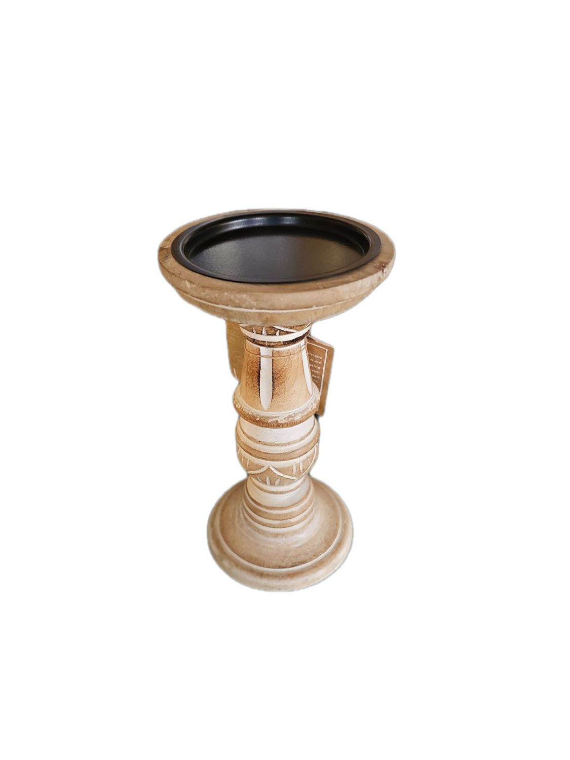 HAND MADE INDIA CANDLE HOLDER SHORT