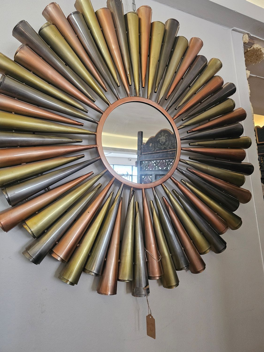 METALLIC CONWELL WALL MIRROR