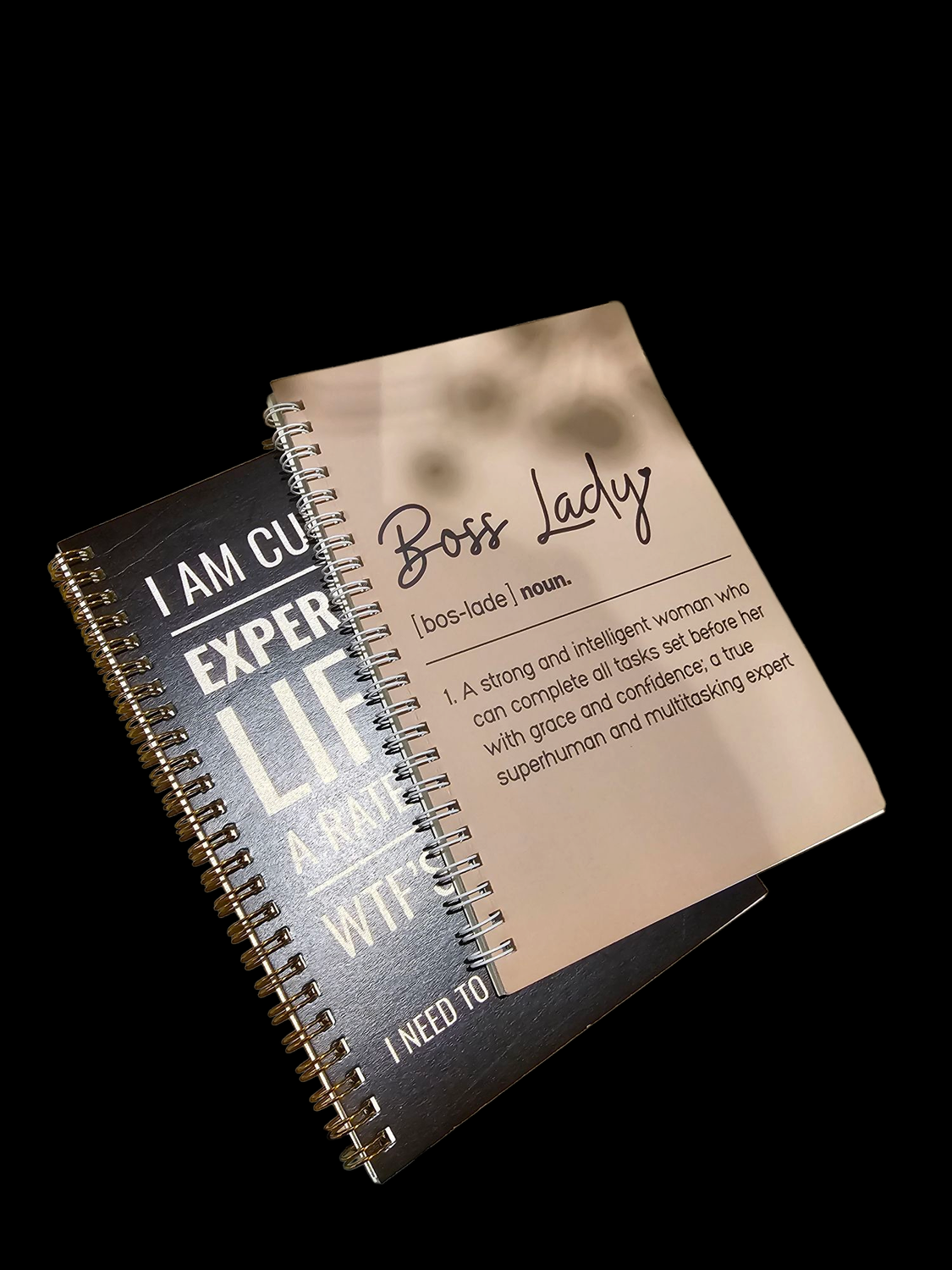 NOTEBOOK WITH SPRING PINK/BLACK COLOR