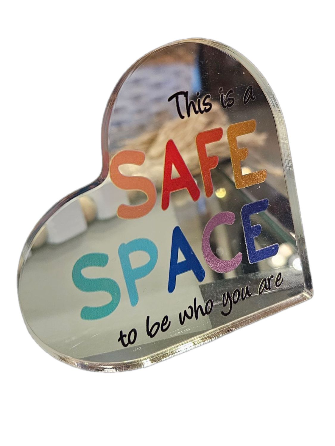 HEART SAFE SPACE DECOR