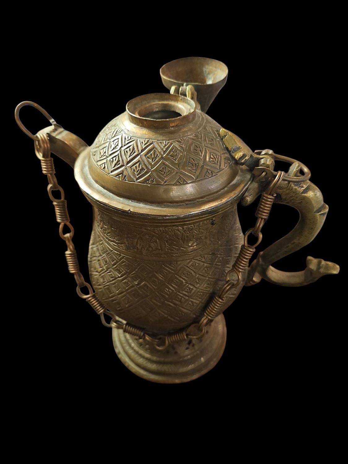 ANTIQUE BRONZE SAMOVAR JAR