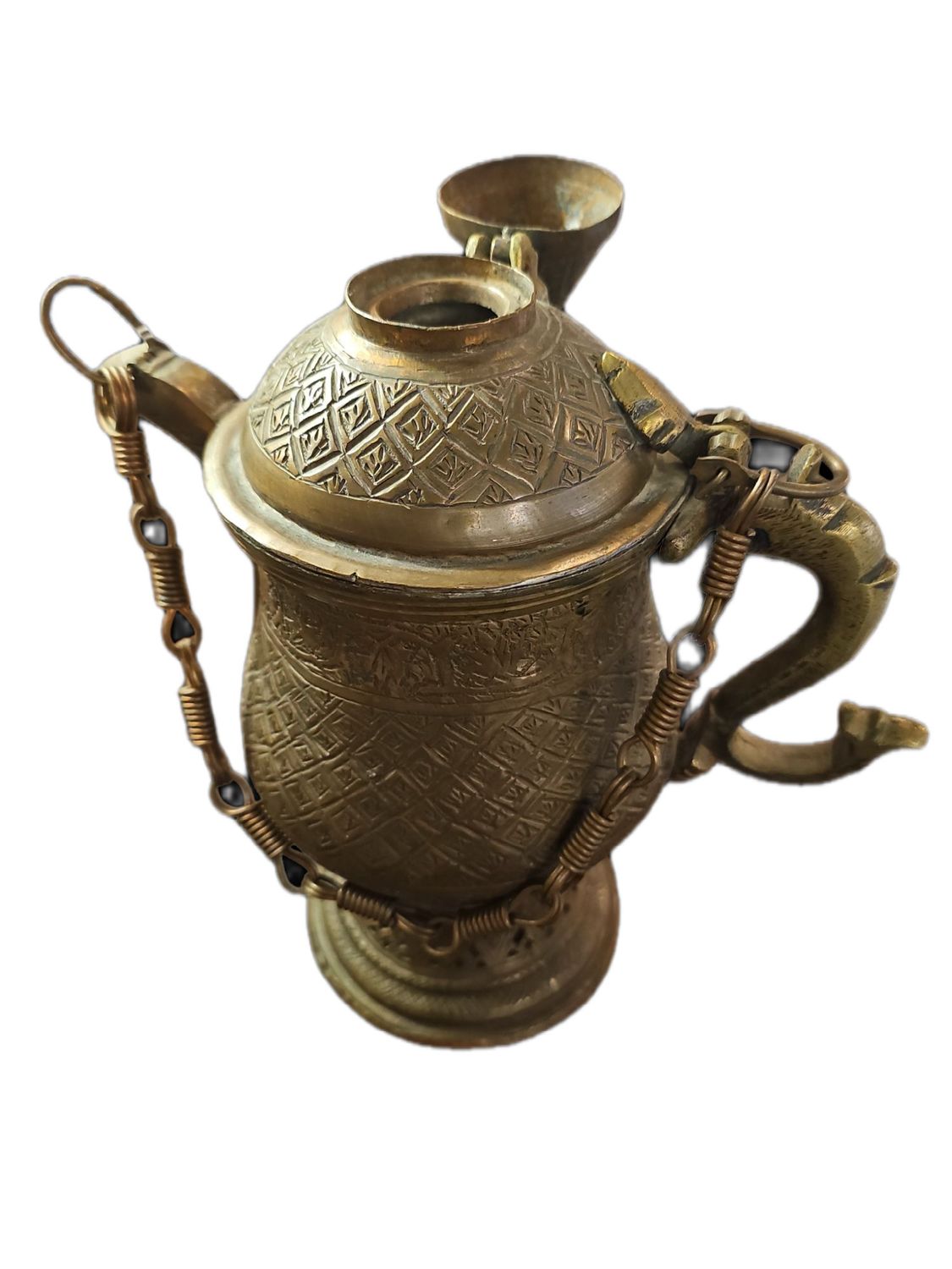 ANTIQUE BRONZE SAMOVAR JAR