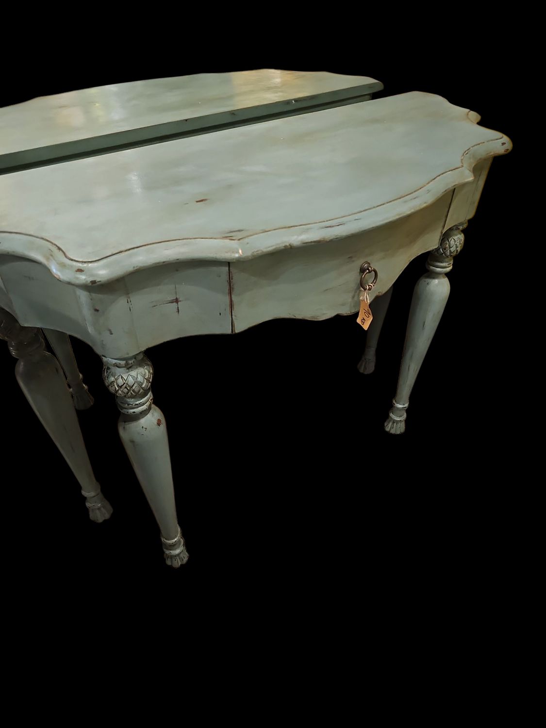 UPCYCLED HALF MOON DESIGN CONSOLE