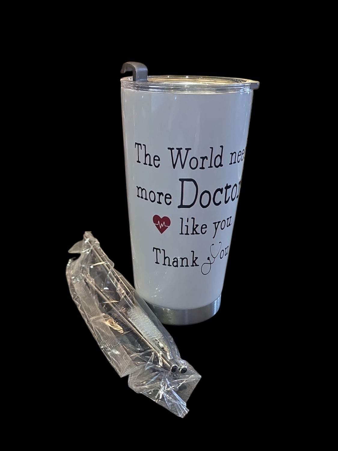 DOCTOR GIFT TUMBLER HOT AND COLD