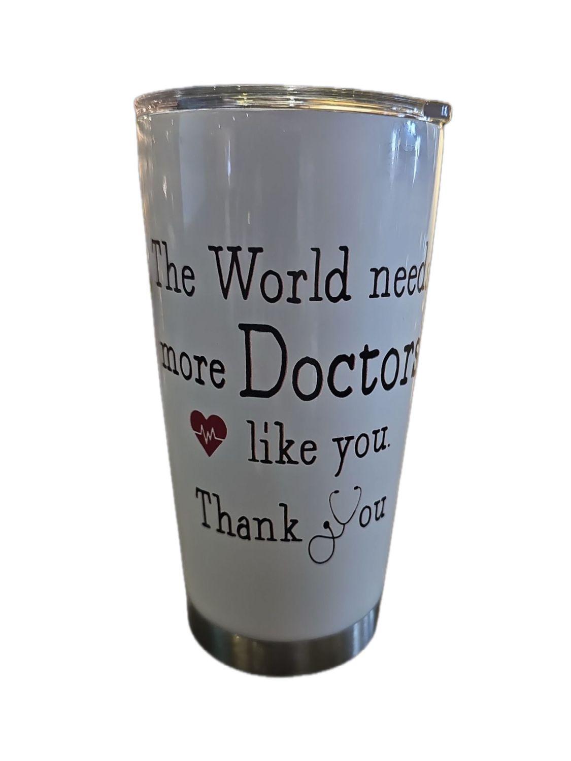 DOCTOR GIFT TUMBLER HOT AND COLD