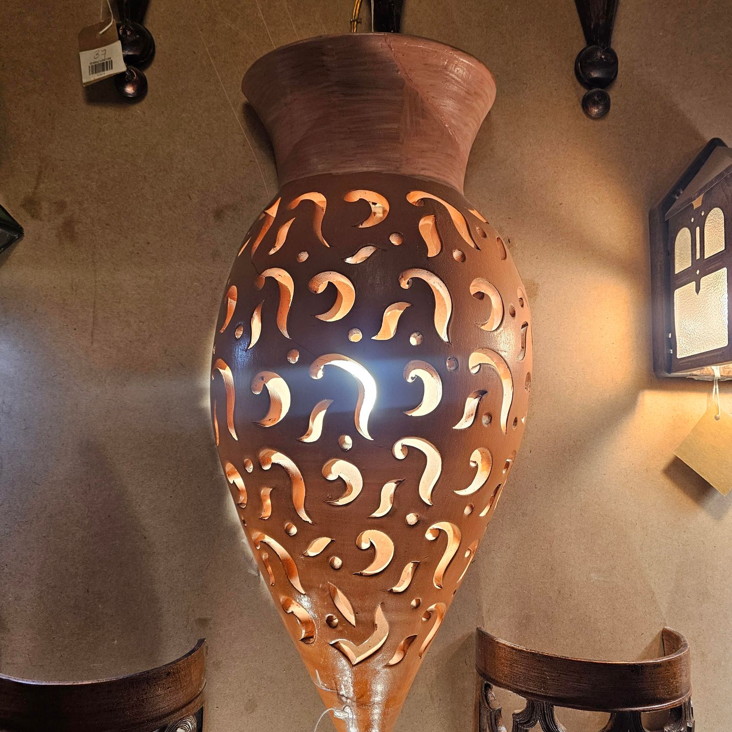 MARRACKEH TEARDROP DESIGN HANGING LAMP