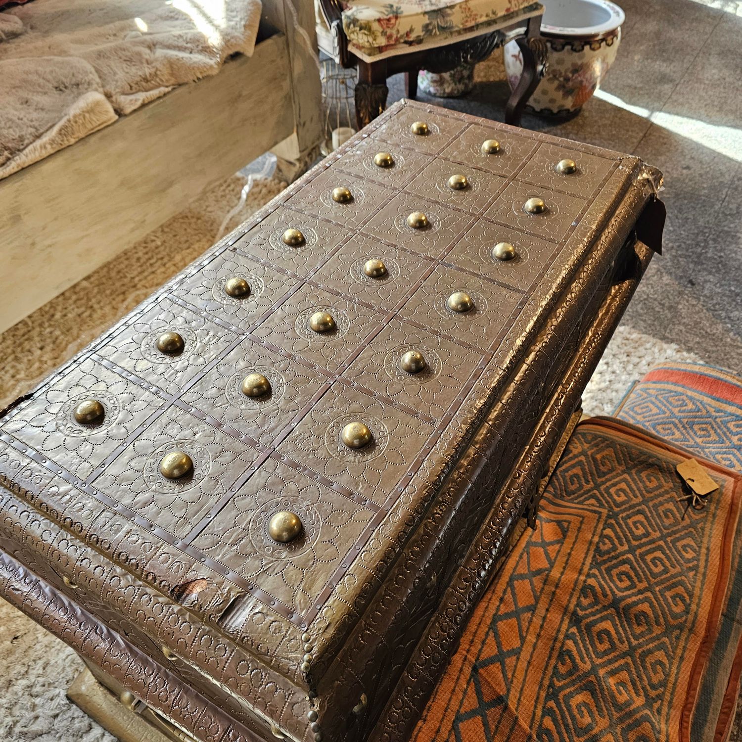 GOLD BRASS SHEET HOPE CHEST