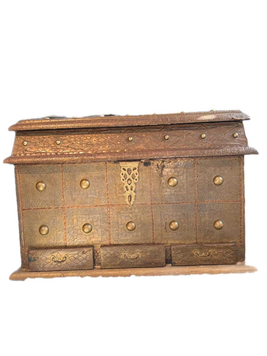 GOLD BRASS SHEET HOPE CHEST