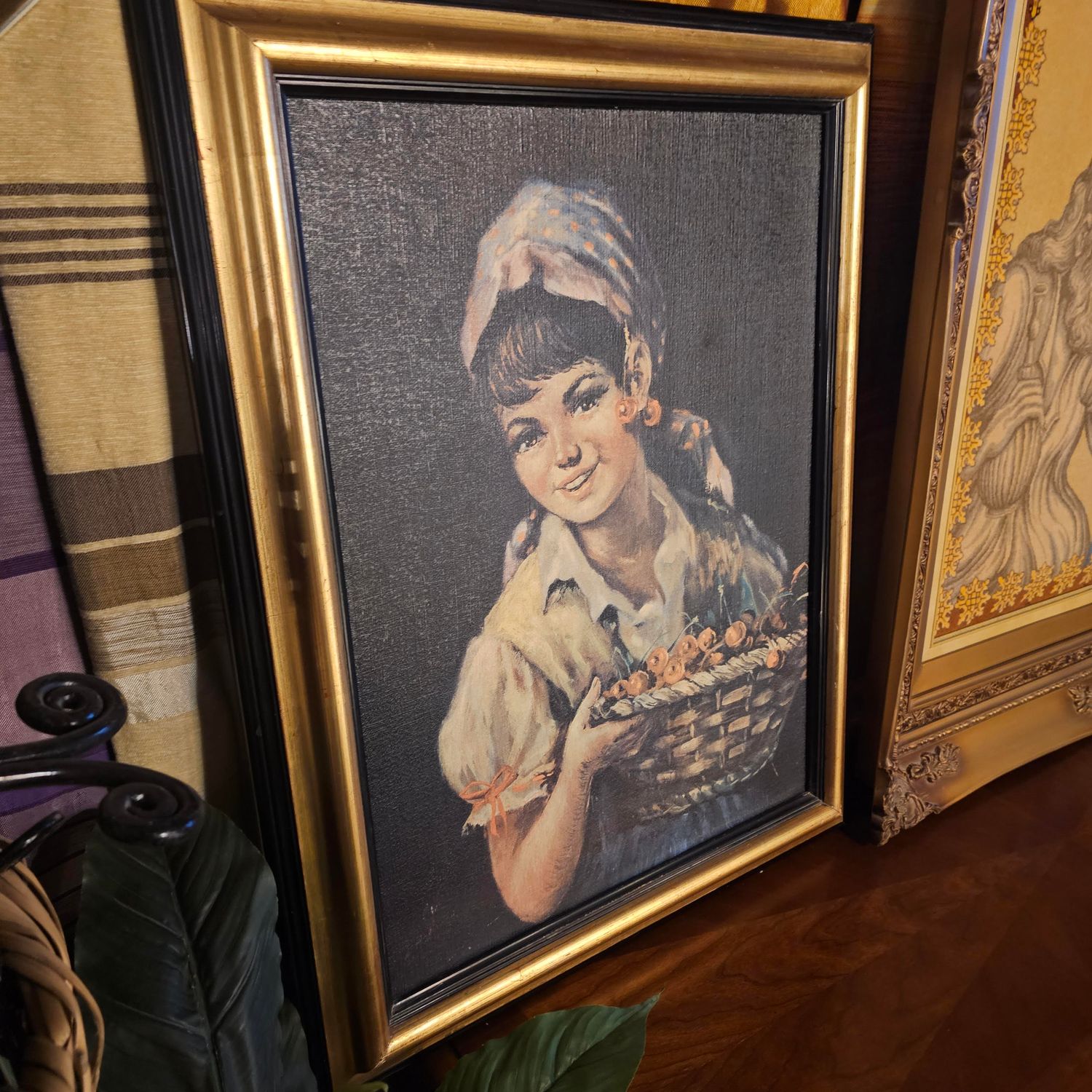 COUNTRY GIRL PAINTING FRAME