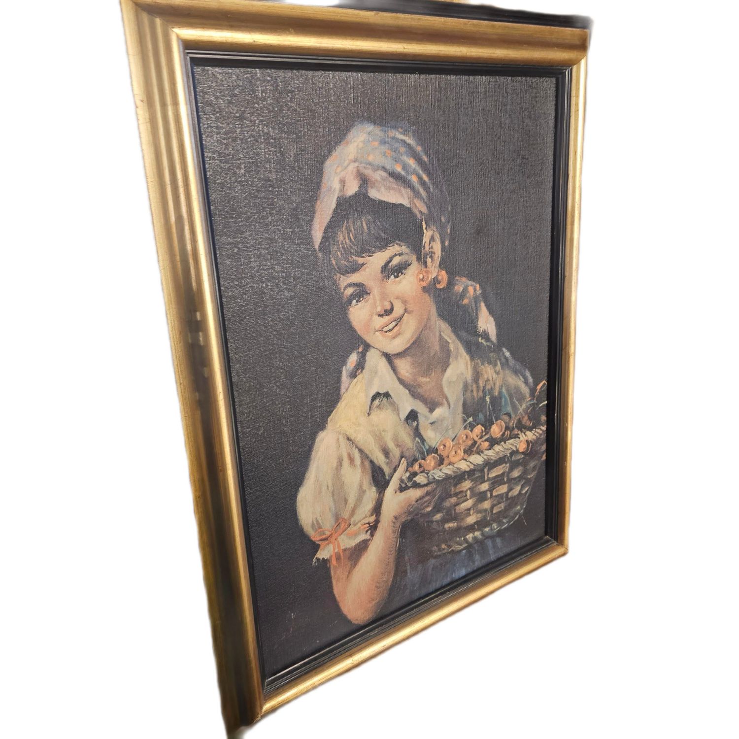 COUNTRY GIRL PAINTING FRAME