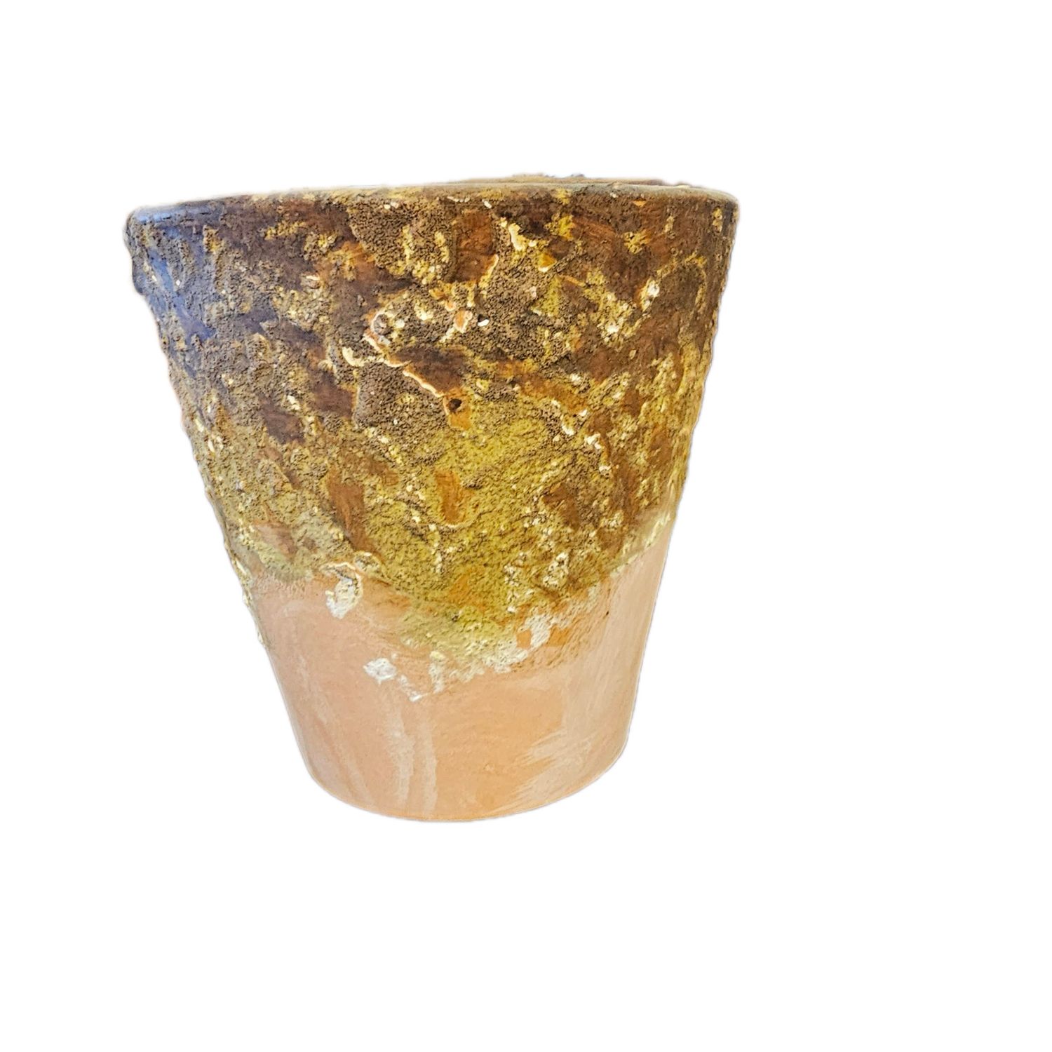 RUSTIC FARMHOUSE CLAY PLANT POT