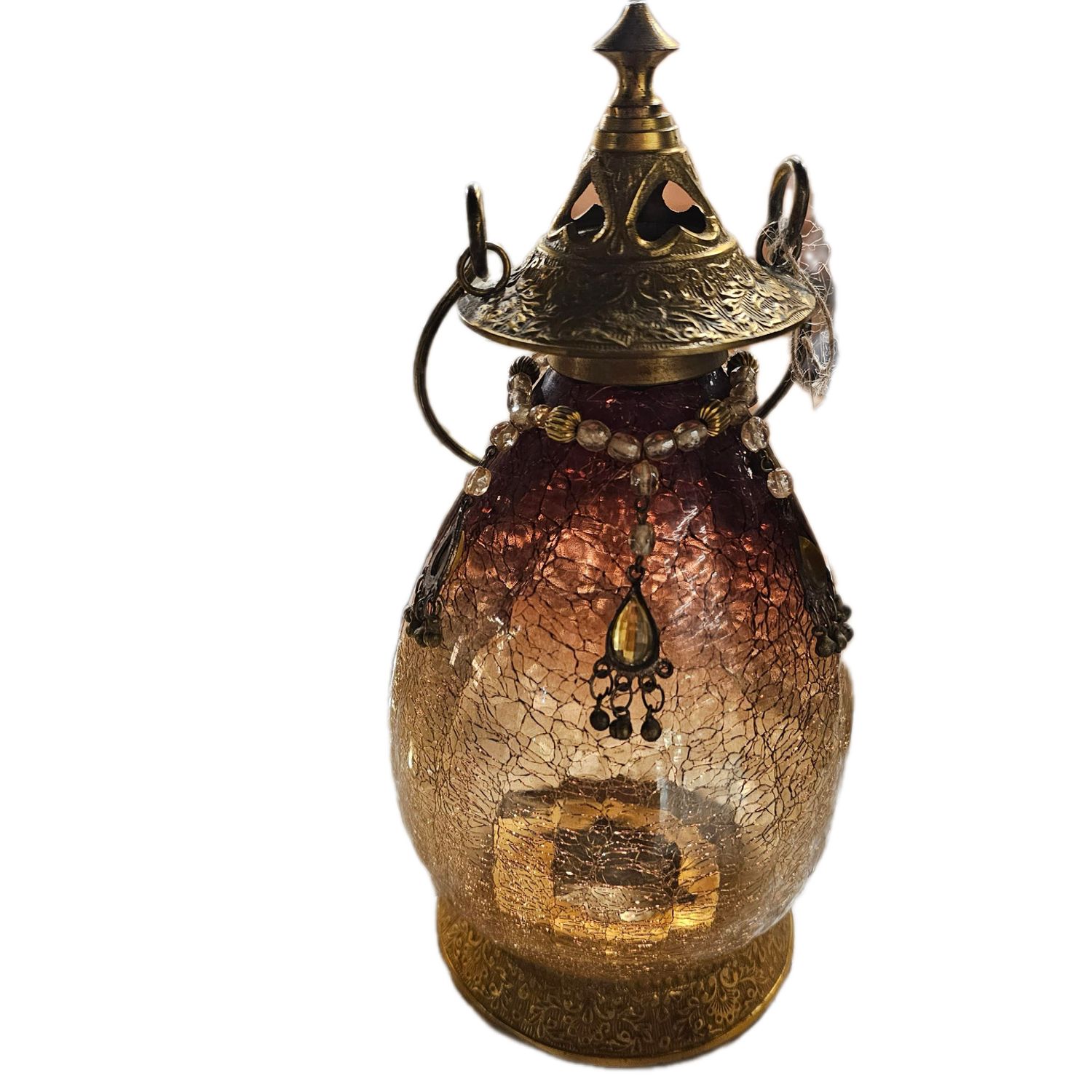 ANTIQUE HANGING LAMP MADE