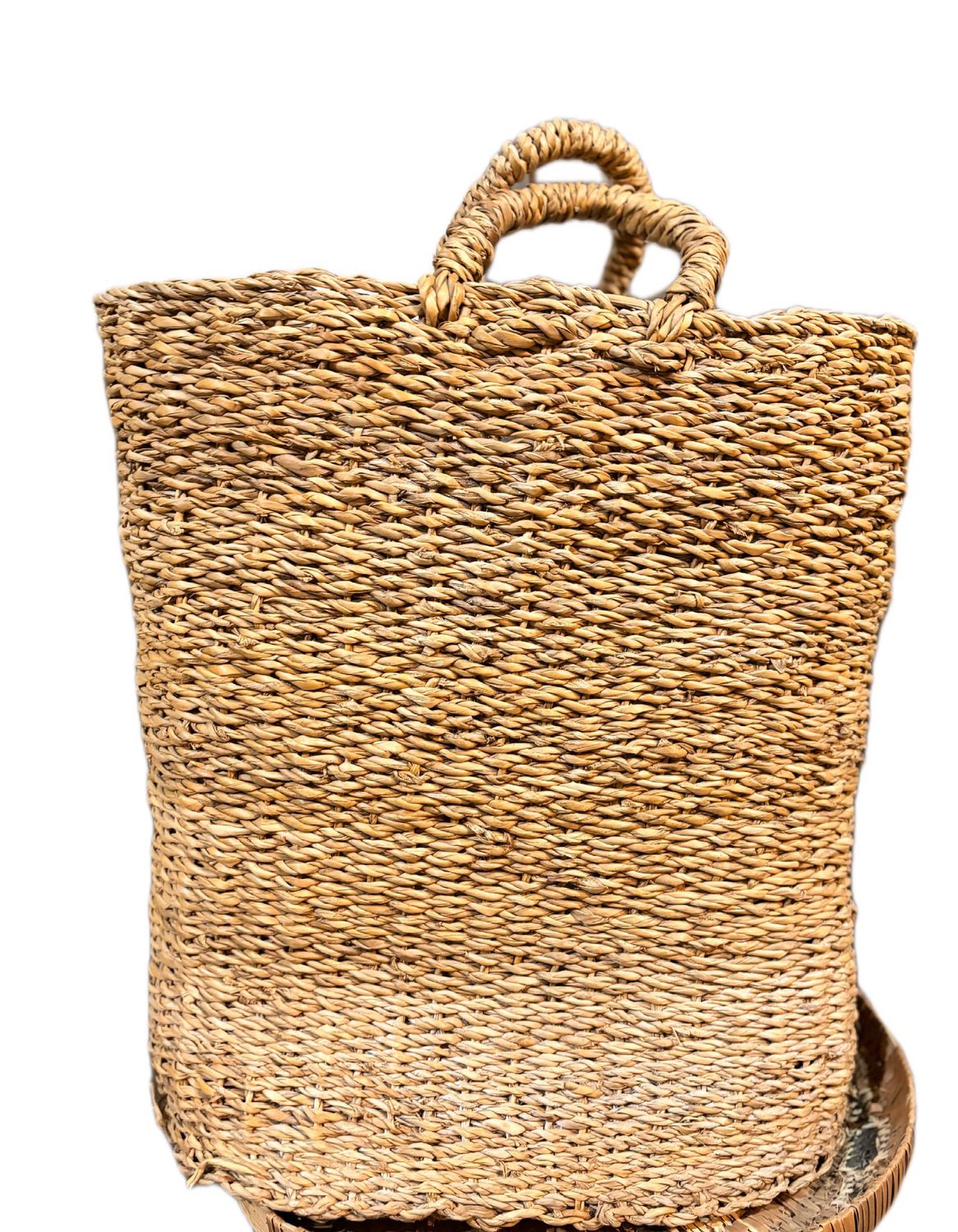 HAND WOVEN SHOPPER BAG